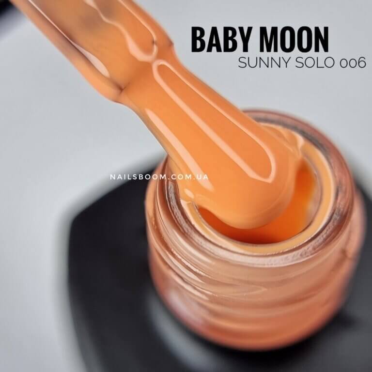Гель-лак Baby Moon SUNNY SOLO 006, 6 мл