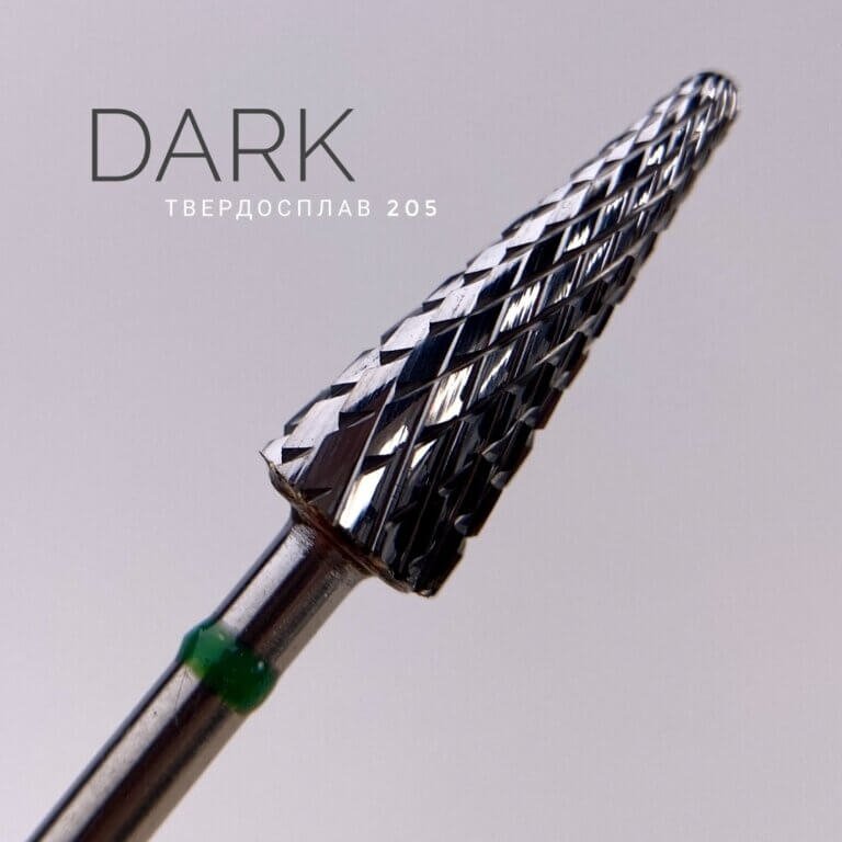 Фреза твердосплавна DARK 205, зелений комірець