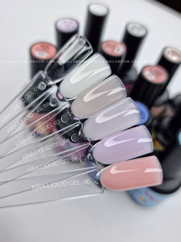 Рідкий гель KIRA Liquid Gel 02, 15 мл (молочний гель)