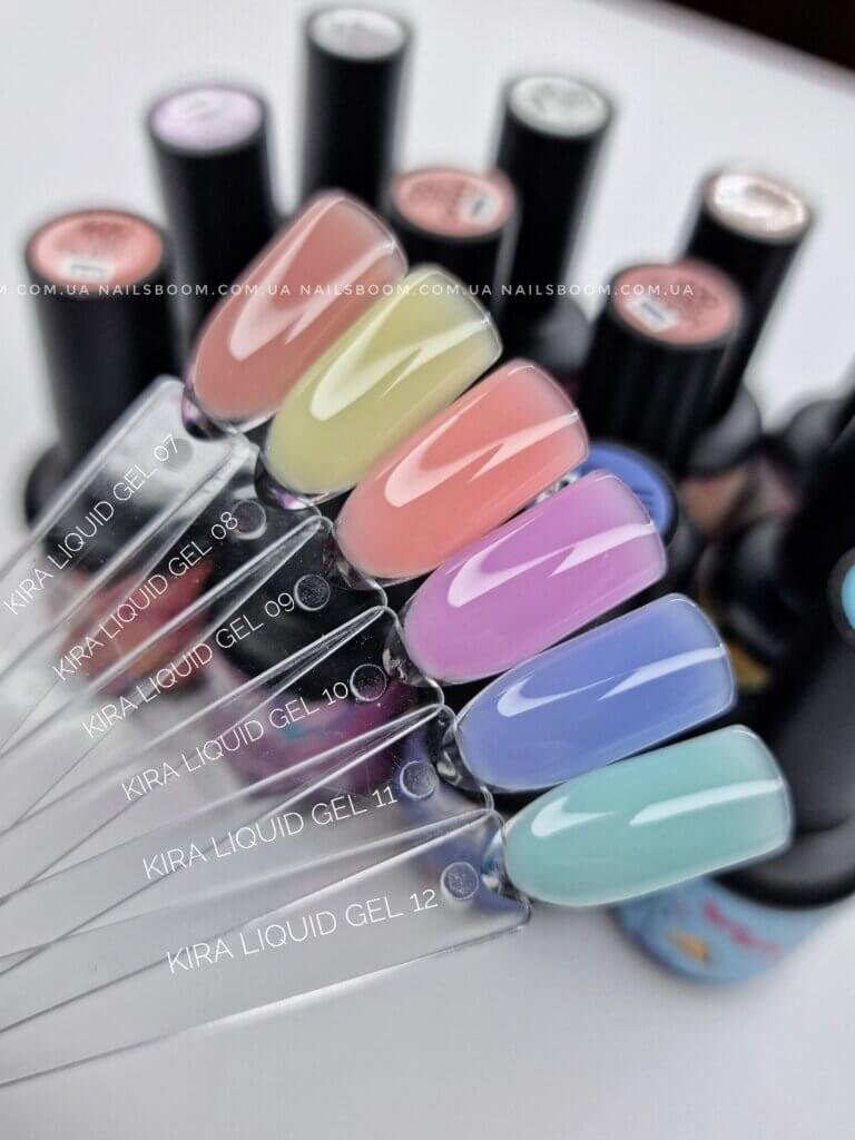 Рідкий гель KIRA Liquid Gel 02, 15 мл (молочний гель)