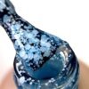 Гель-лак з білою крихтою DARK Snow gel 01, 5 мл (баночка без пензлика)