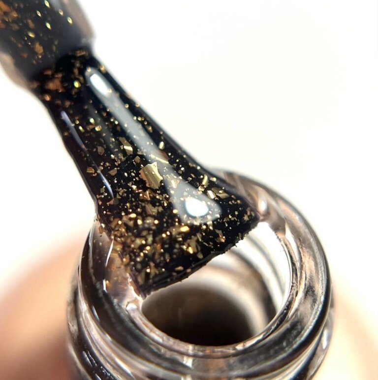 Топ DARK Gold flake top, 8 мл