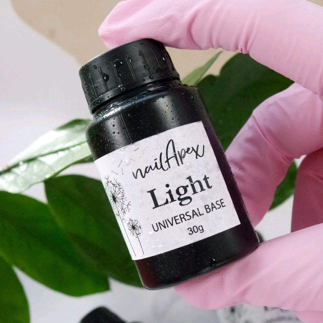 Базове покриття для нігтів NailApex Base Light, 30 мл (баночка без пензлика)