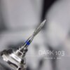 Фреза алмазна DARK 103, полум'я 021, синій комірець