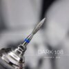 Фреза алмазна DARK 108, полум'я 023, синій комірець