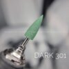 Силіконовий поліровщик DARK 301 маленький загострений зелений