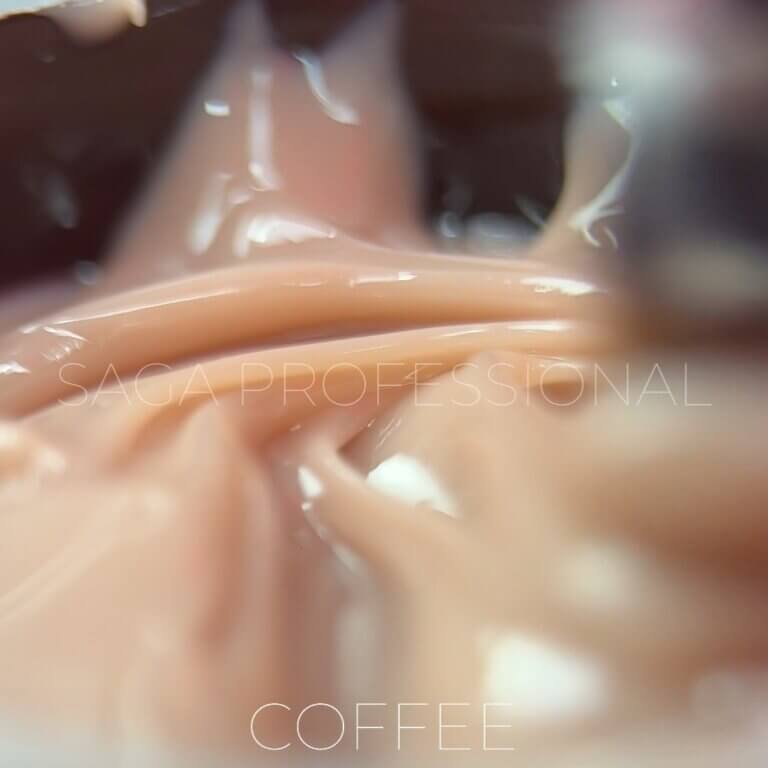 Гель-желе Saga STIFF Gel COFFEE, 13 мл