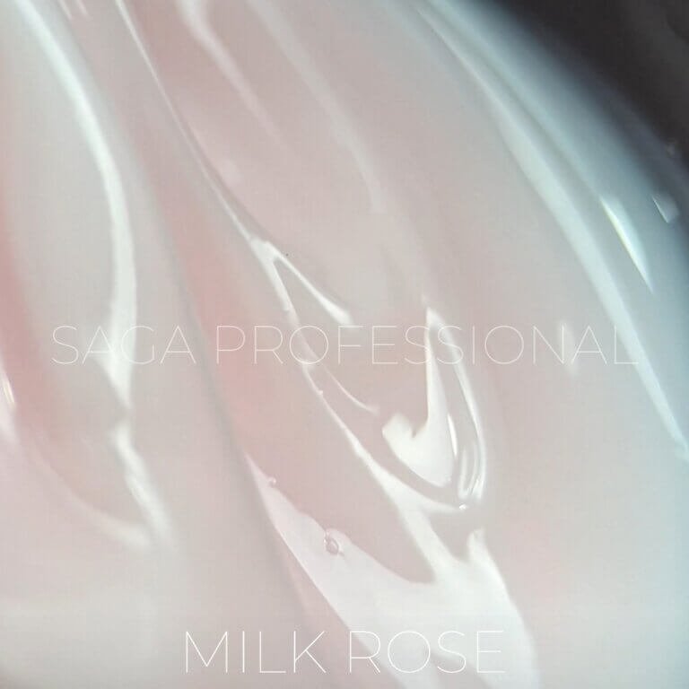 Гель-желе Saga STIFF Gel MILK ROSE, 13 мл (молочний гель)
