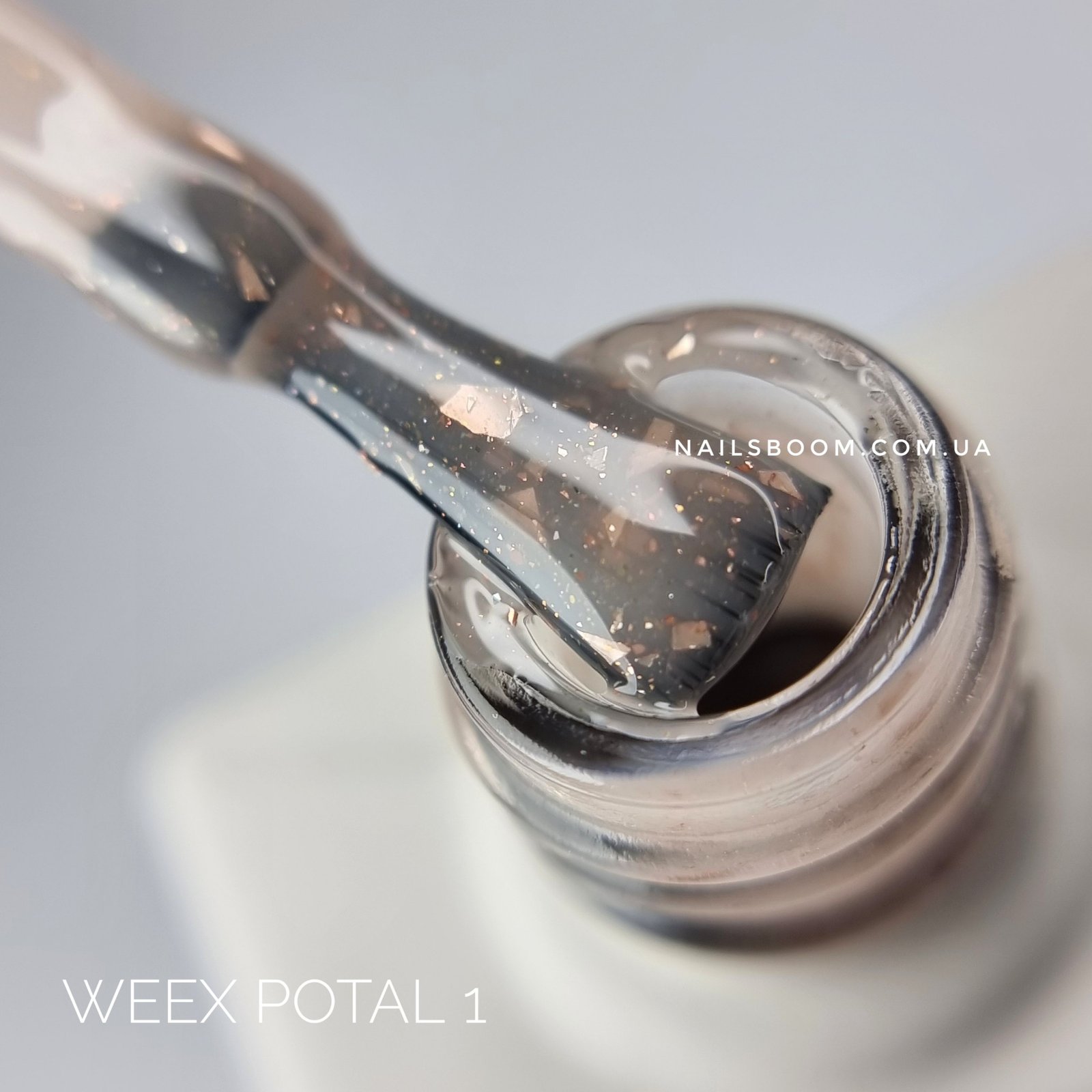 Гель-лак з поталлю WEEX Potal 1, 11 мл