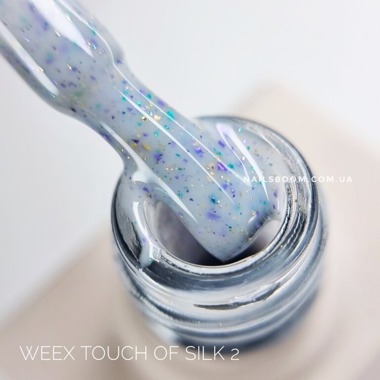 Камуфлююча база з поталлю WEEX Touch of Silk 02, 11 мл