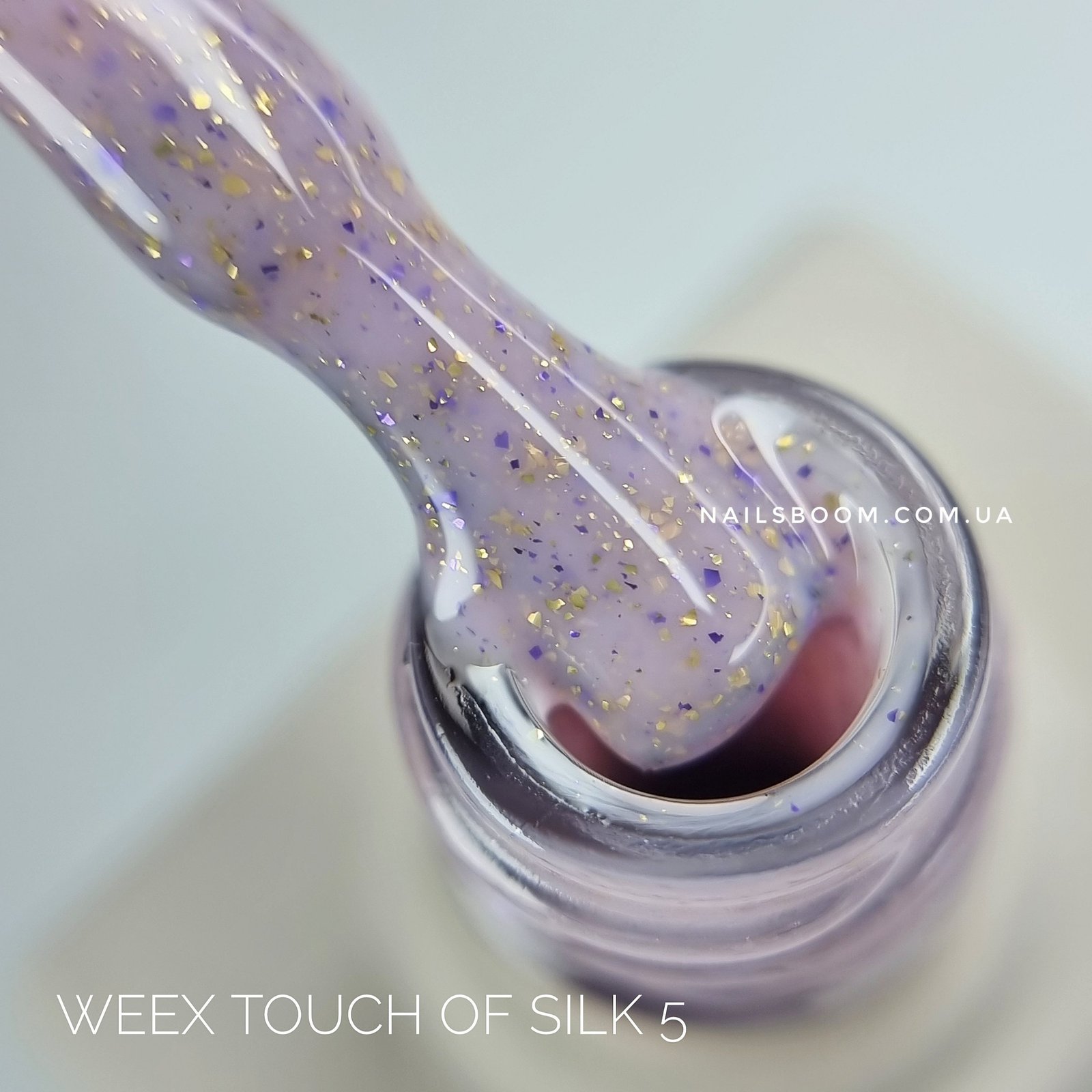 Камуфлююча база з поталлю WEEX Touch of Silk 05, 11 мл