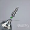 Фреза твердосплавна DARK 203, зелений комірець