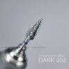 Фреза твердосплавна DARK 202, синій комірець