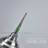 Фреза твердосплавна DARK 206, зелений комірець