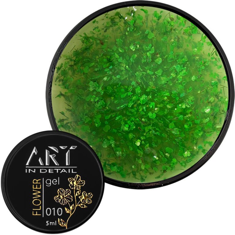ART-Flower-010-2 Гель-лак із сухоцвітами ART Flower gel 10, 5 мл