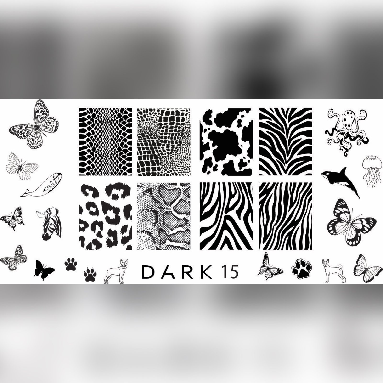 Пластина для стемпінгу DARK 15