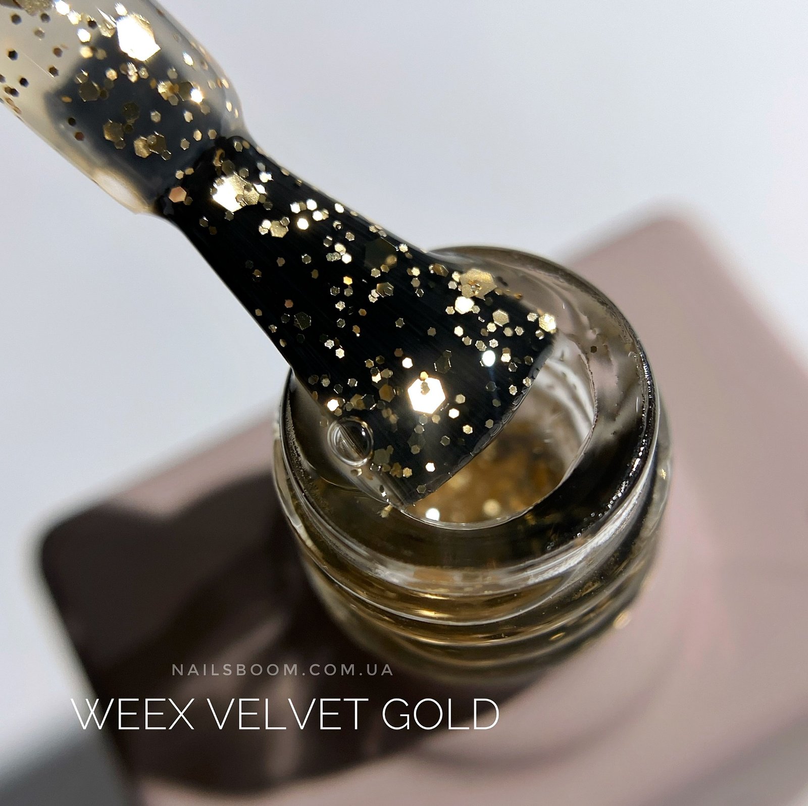 Матовий топ WEEX Velvet Gold Top, 11 мл
