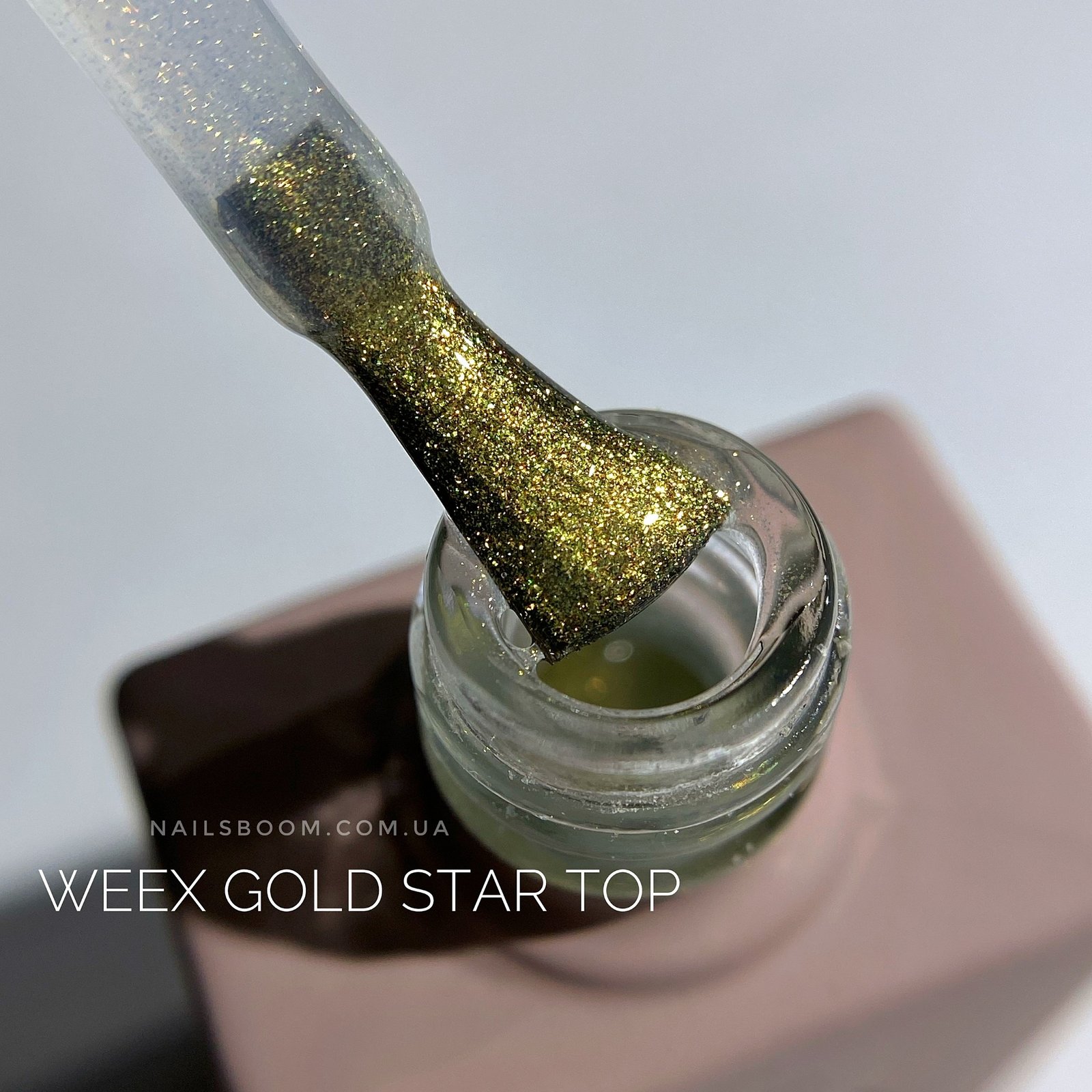 IMG_6578_copy_2268x2268 Топ з блискітками WEEX Gold Star Top, 11 мл