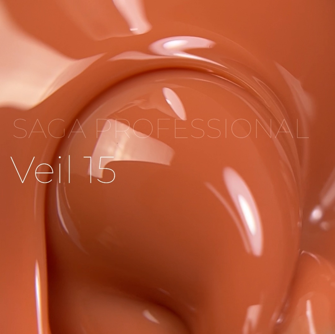 Камуфлюючий гель Saga Builder Gel Veil №15, 15 мл