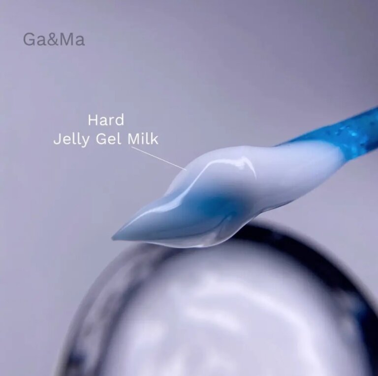 Гель-желе GA&MA Hard Jelly gel milk, 30 мл (молочний гель)