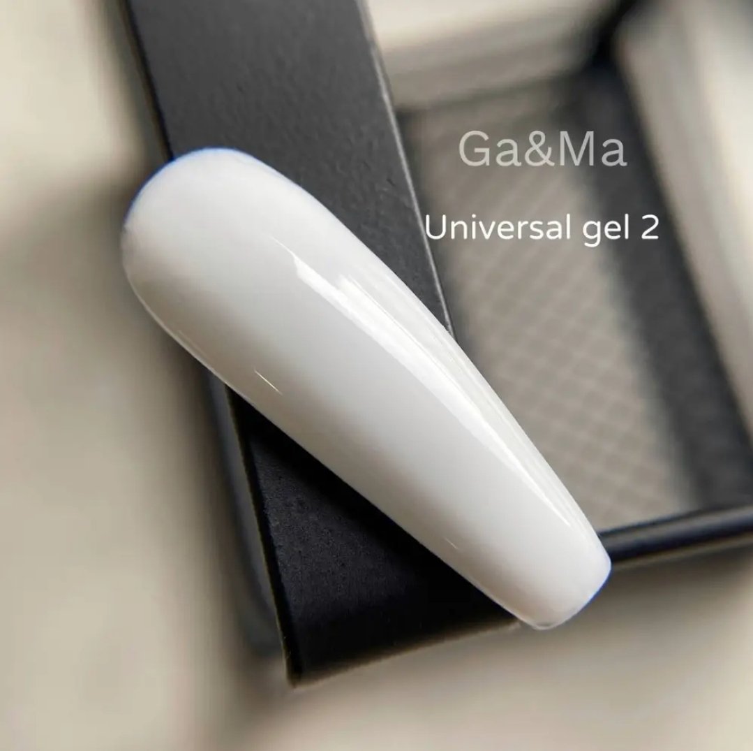 Рідкий гель GA&MA Universal Gel 002, 15 мл (без пензлика) (молочний гель)