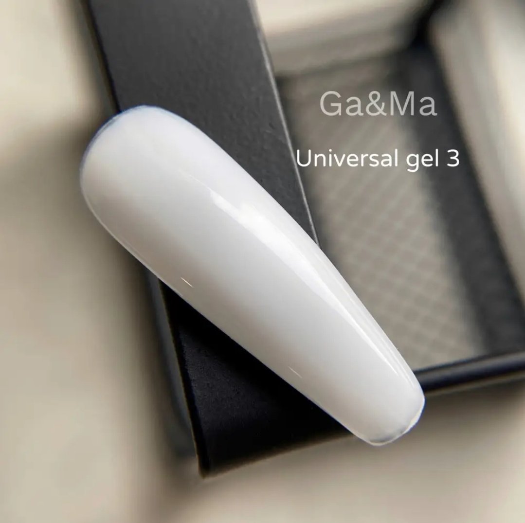 Рідкий гель GA&MA Universal Gel 003, 15 мл (без пензлика) (молочний гель)