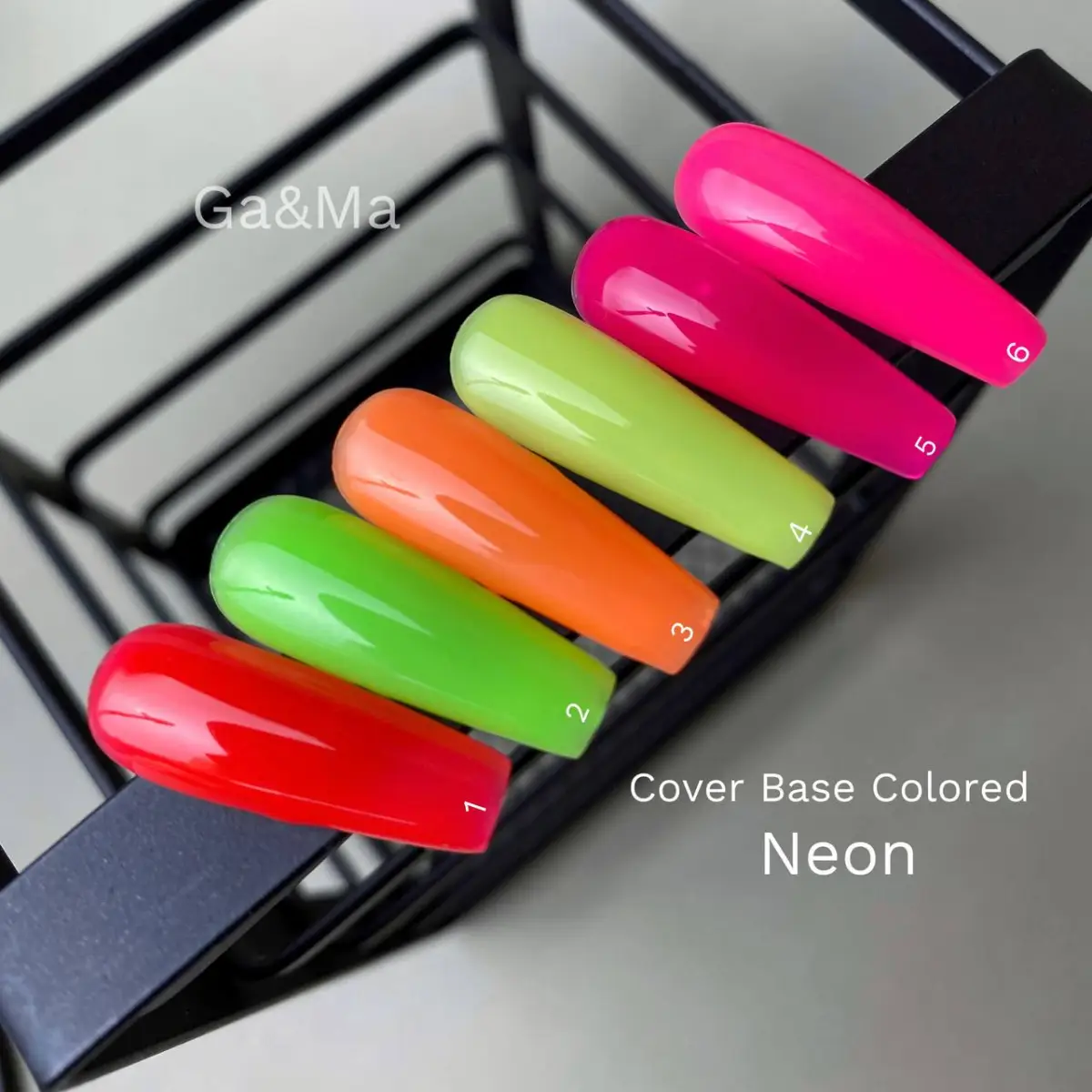 clipboard_image_587264389503a6e3 Неонова база GA&MA Cover Base Colored Neon 005, 15 мл