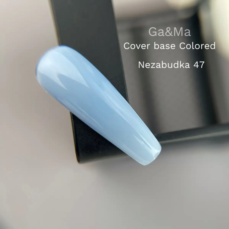 clipboard_image_68d133e23935be6c Кольорова база GA&MA Cover base Colored 047 Незабудка, 15 мл