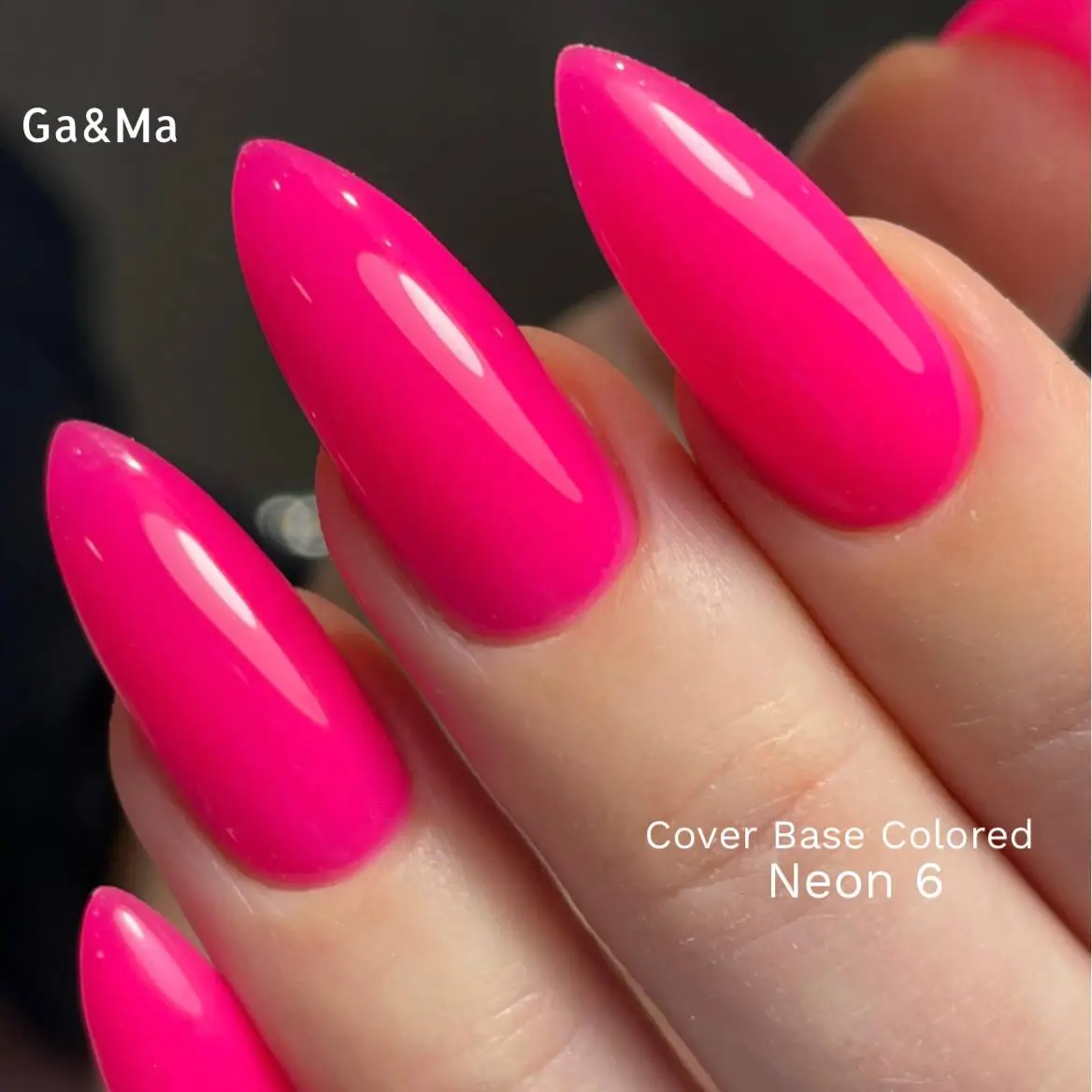 Неонова база GA&MA Cover Base Colored Neon 006, 15 мл