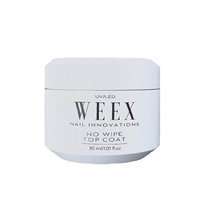 Топ без липкого шару (з УФ фільтром) WEEX Top No wipe Sapphire UV, 30 мл