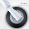 Гель-лак GA&MA Basic collection 002 сніжно білий, 15 мл