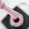 Гель-лак GA&MA Basic collection 005 кремово-рожевий, 10 мл