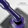 Гель-лак GA&MA Basic collection 025 фіолетовий, 10 мл