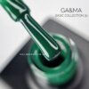 Гель-лак GA&MA Basic collection 030 смарагдовий, 10 мл