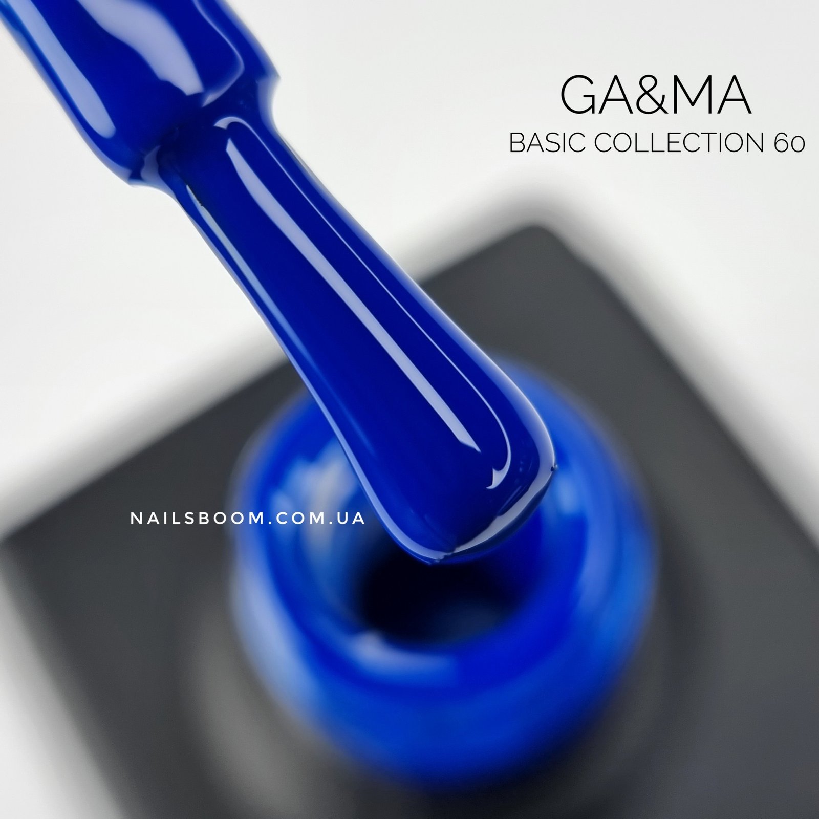 Гель-лак GA&MA Basic collection 060 ультрамарин, 10 мл
