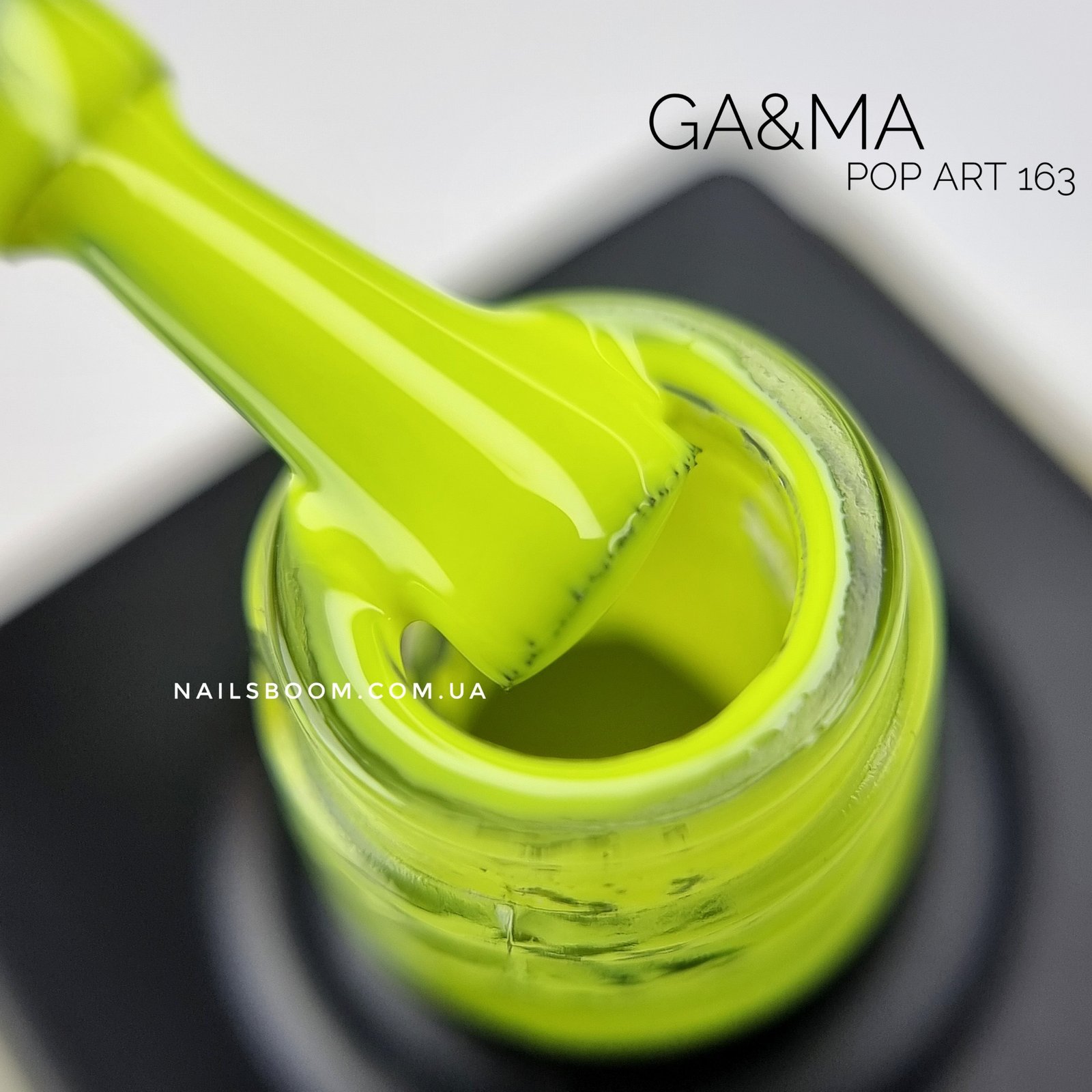 Гель-лак GA&MA Pop-Art collection 163 божевілля, 10 мл
