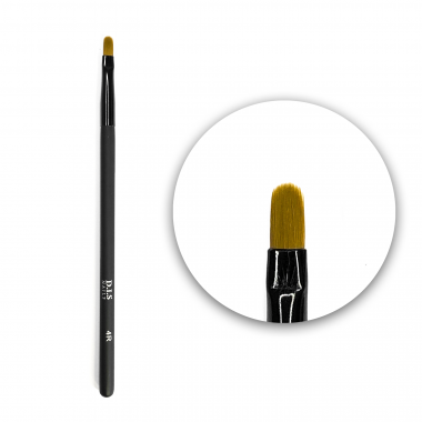Пензлик для геля D.I.S nails Syntetic (овал) R4