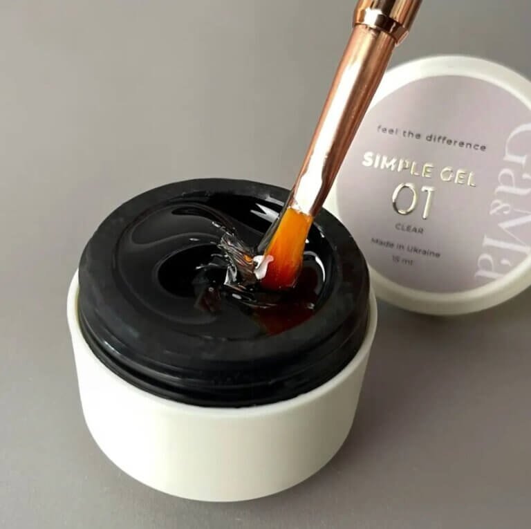 Прозорий гель GA&MA Simple gel 001 Clear, 30 мл