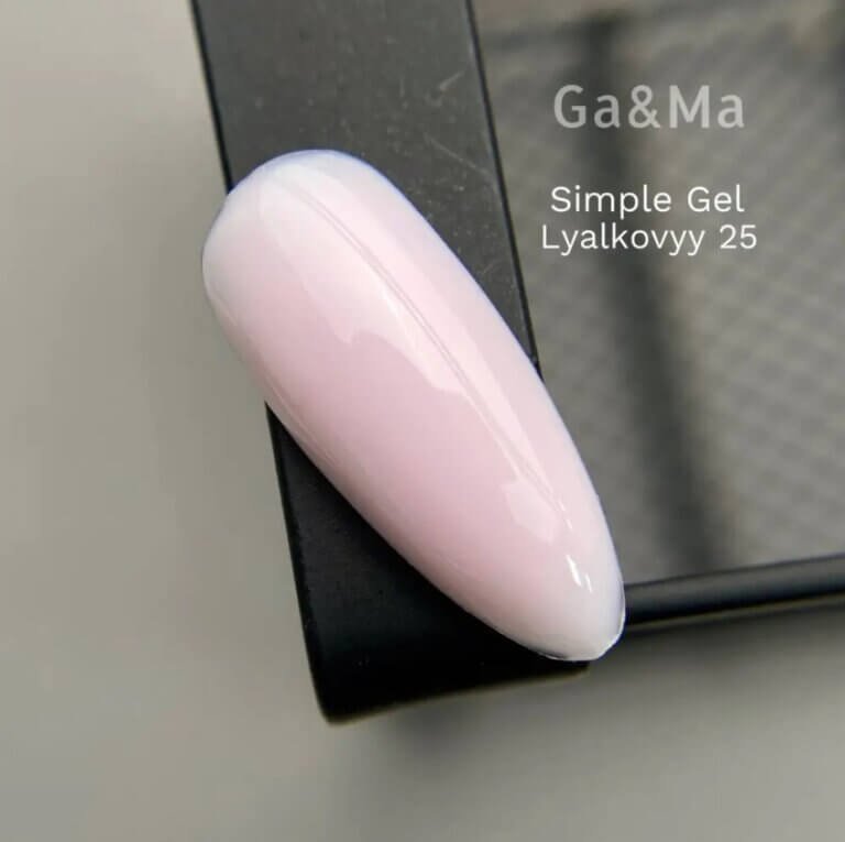 Камуфлюючий гель GA&MA Simple gel 025 ляльковий, 30 мл