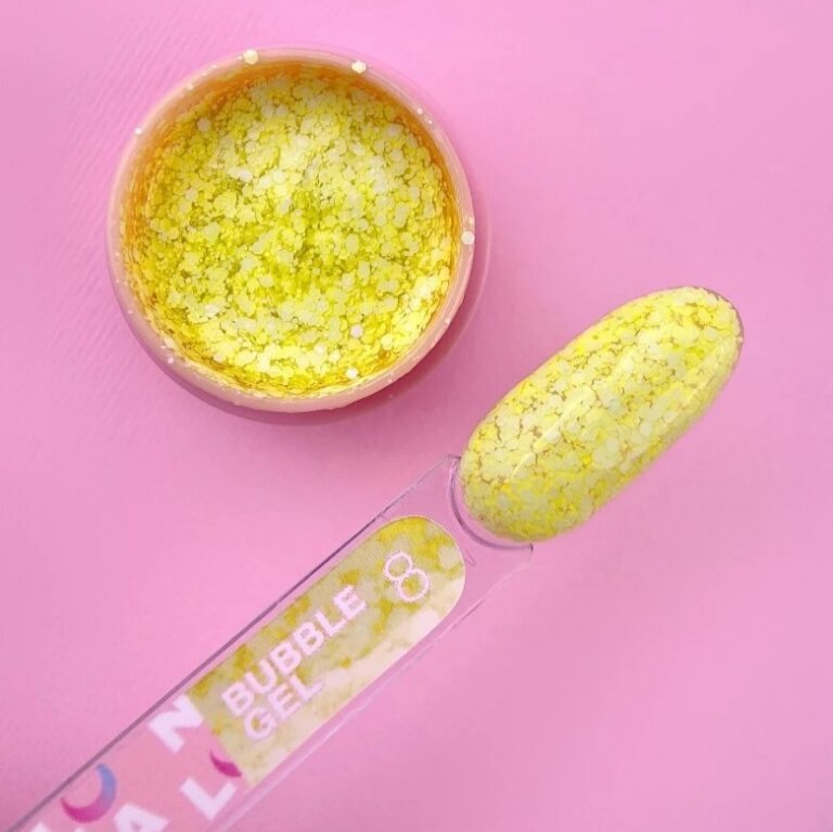 Глітерний гель LUNA BUBBLE Gel 08, 5 мл