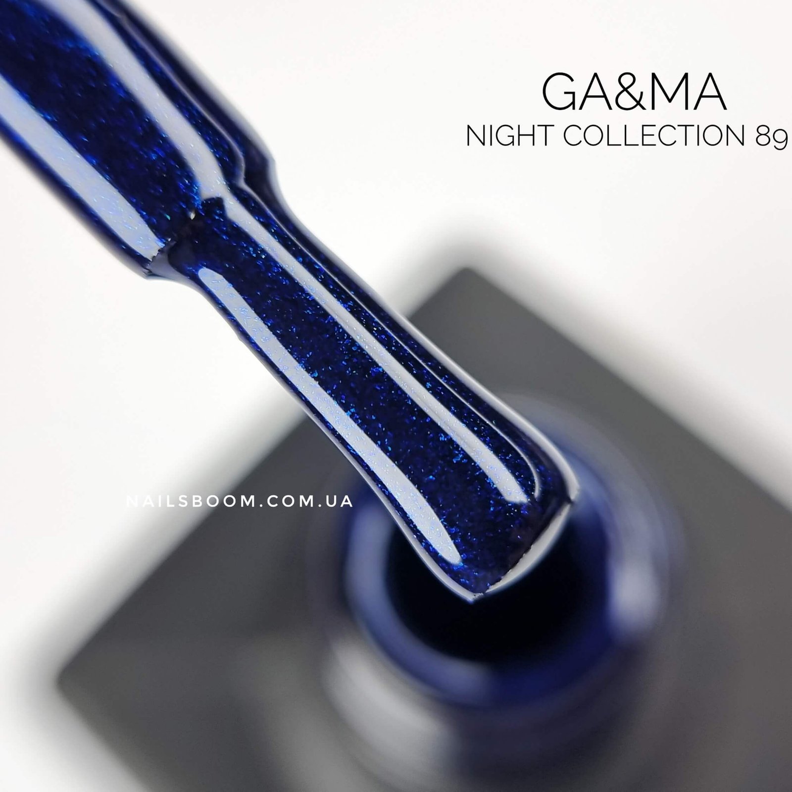 Гель-лак GA&MA Night collection 089 Blue, 10 мл