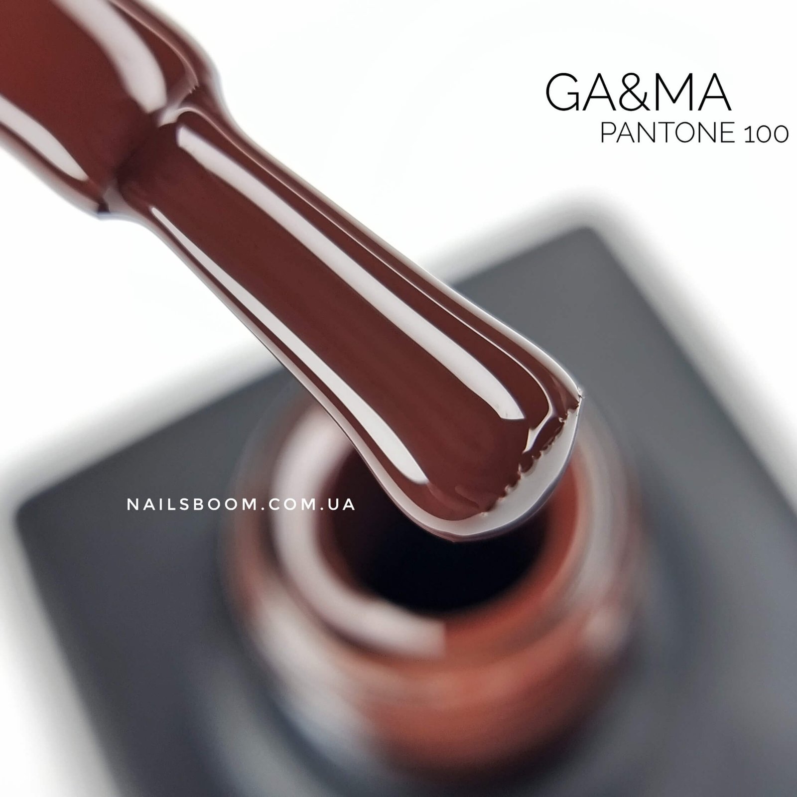Гель-лак GA&MA Pantone collection 100 Coffee quartz, 10 мл