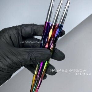 IMG_9327_copy_1512x2016 Набір пензликів для малювання №11 Rainbow 3 шт, 8,10,13 мм