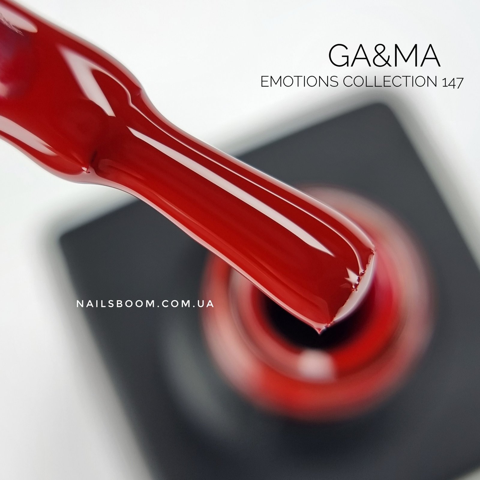 Гель-лак GA&MA Emotions collection 147 насолоджуйся, 10 мл