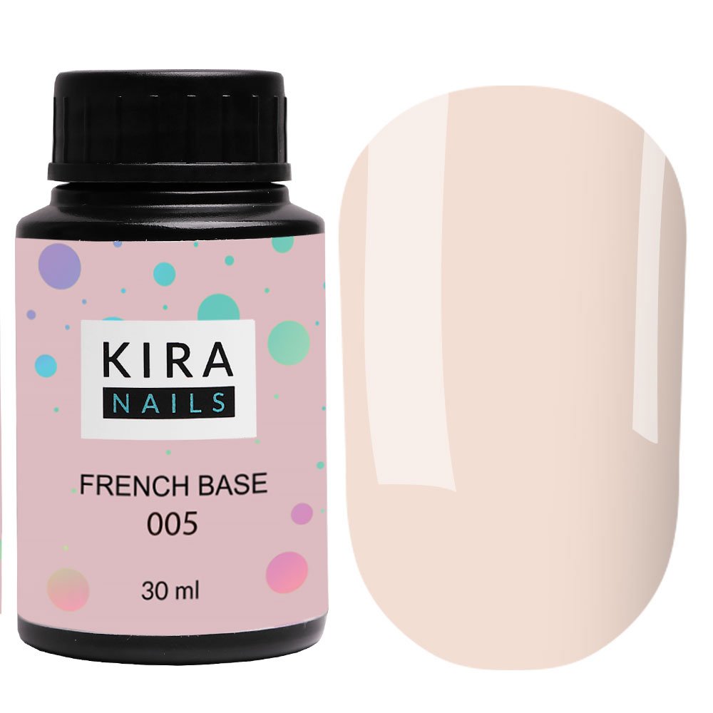 Камуфлююча база Kira Nails French Base 005, 30 мл