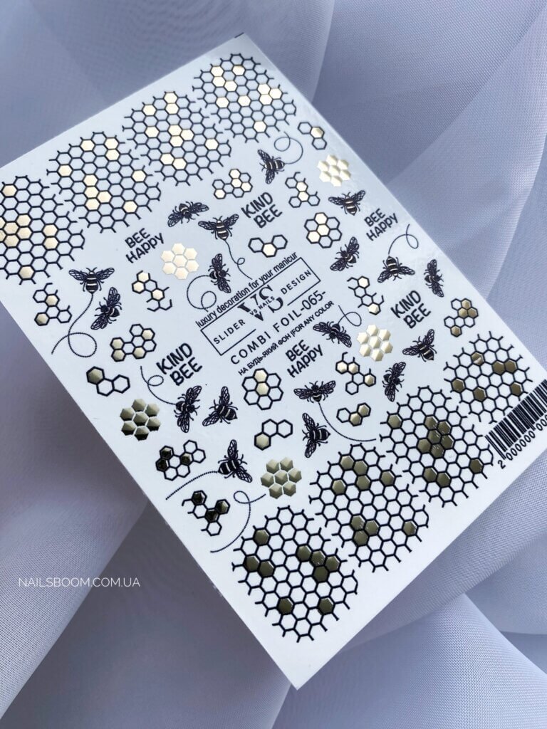 Слайдер дизайн VS nails Combi Foil 065