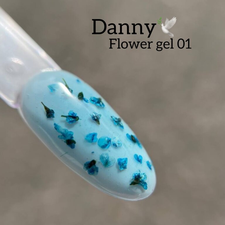 Гель із сухоцвітами Danny 01, 8 мл