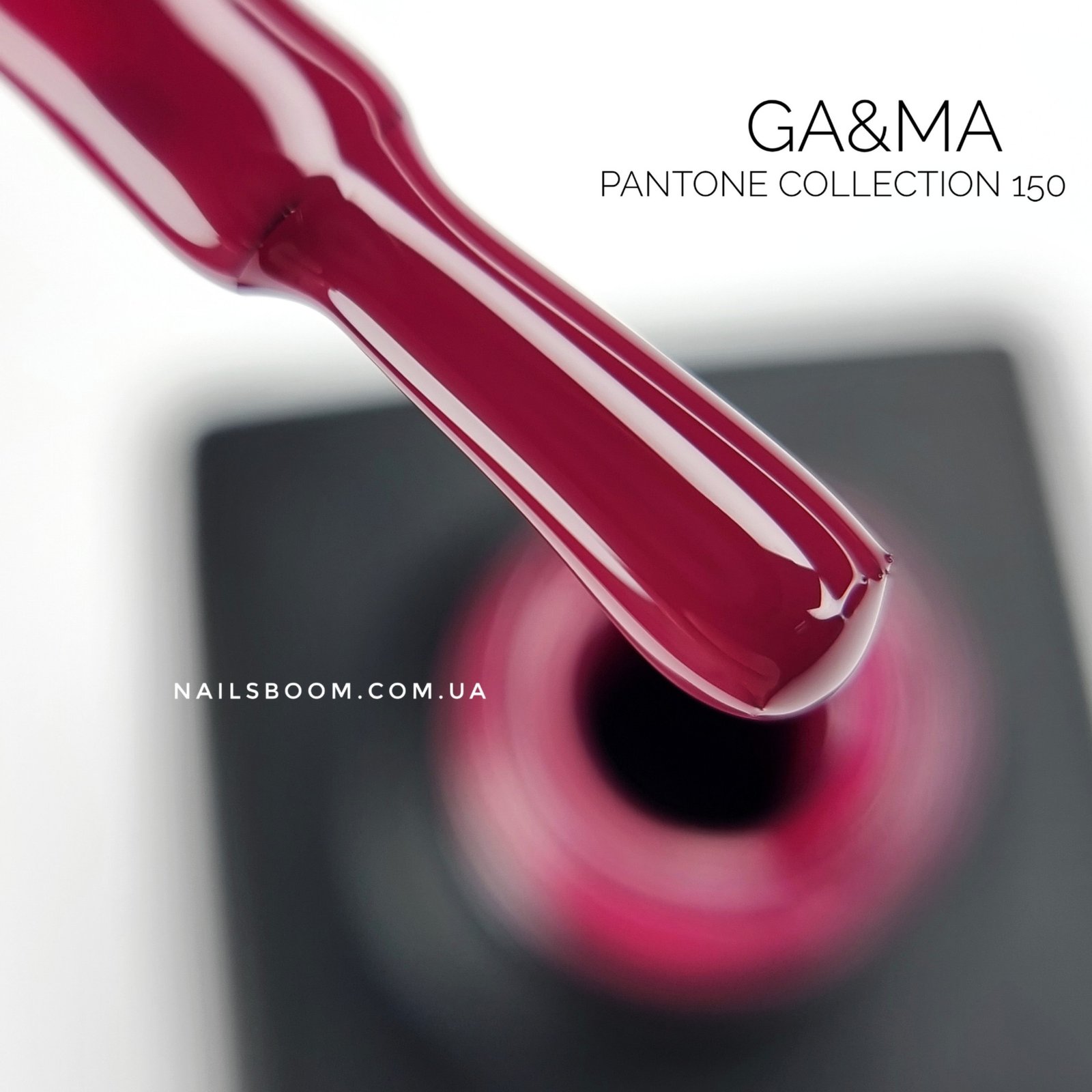 Гель-лак GA&MA Pantone collection 150 dark viva Magenta, 10 мл