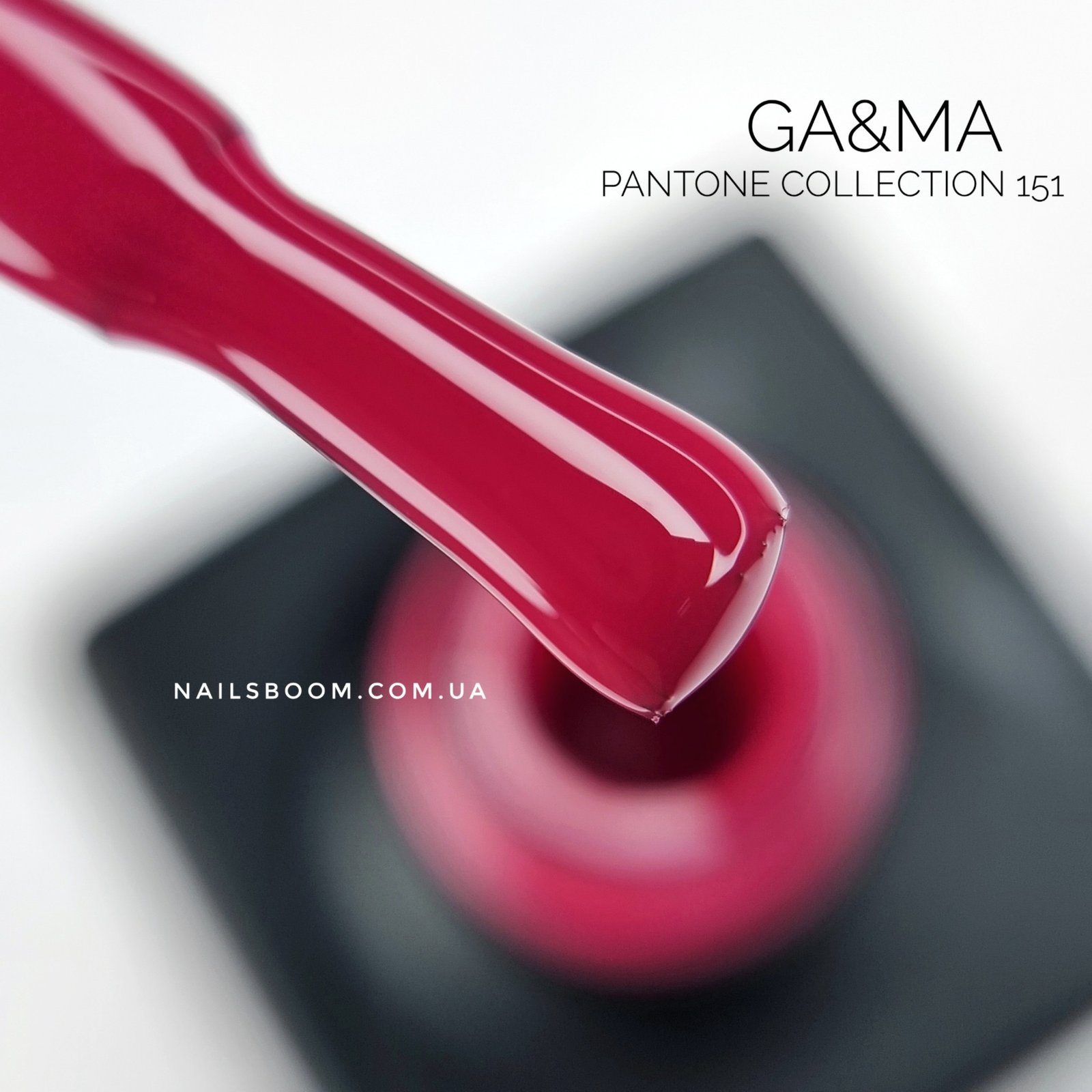 Гель-лак GA&MA Pantone collection 151 viva magenta, 10 мл