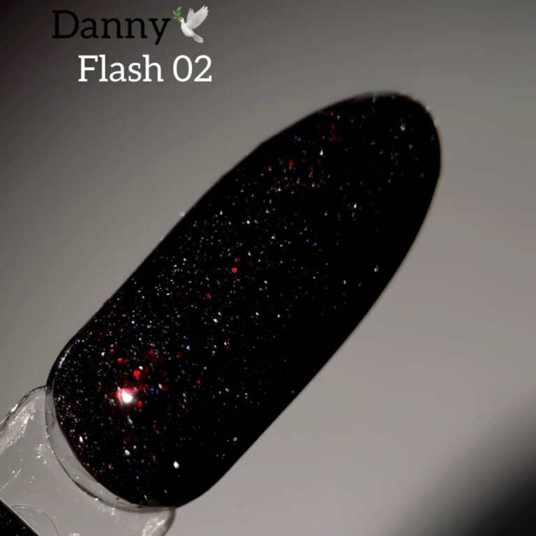 Світловідбиваючий гель-лак Danny Flash 02, 10 мл